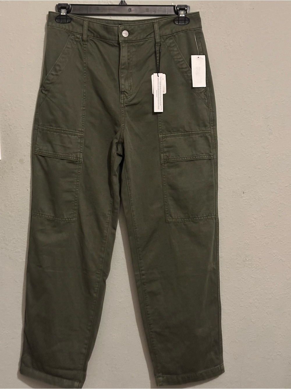 SANCTUARY BOYFRIEND UTILITY PANT KALAMATA NWT - Picture 9 of 17
